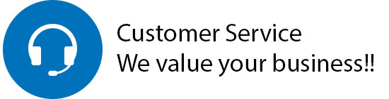 WE VALUE YOUR BUSINESS!